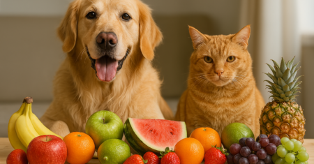 Pode dar frutas para pets? Quais são seguras?